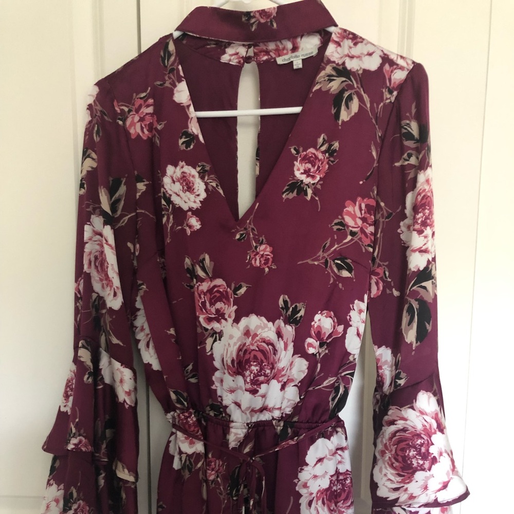 Charlotte Russe Bell Sleeve Romper